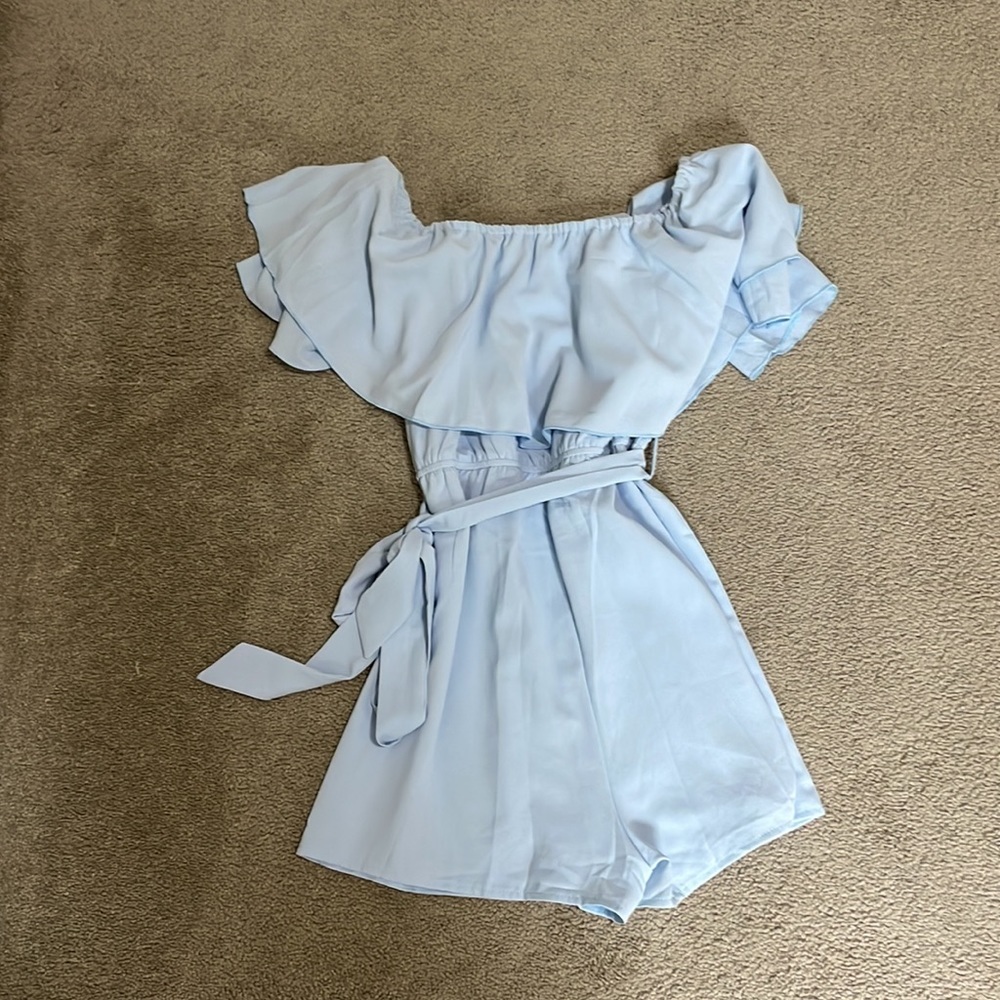 NWOT off the shoulder romper